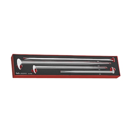 Teng Tools TEXPB4 - 4 Piece Pry Bar Set in EVA Tray TEXPB4